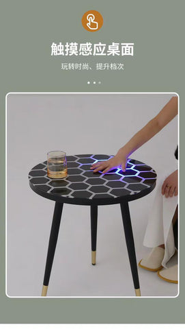 Modern Touch Sensitive Luminescent Coffee Table
