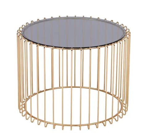 Olmecs Modern Iron Wire Simple Style Coffee Table
