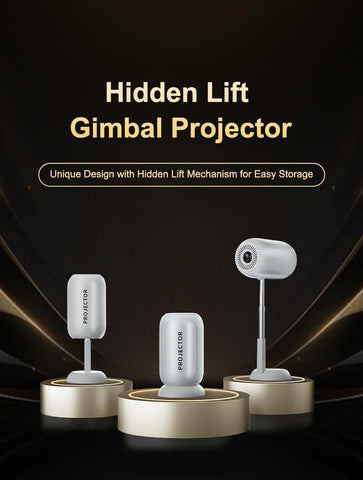 Hidden Lift Gimbal Projector