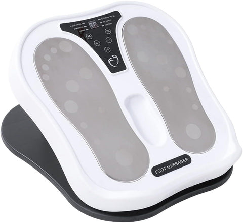 Electric Foot Massager EMS Booster Foot Leg Blood Circulation Pain Relief+Remote