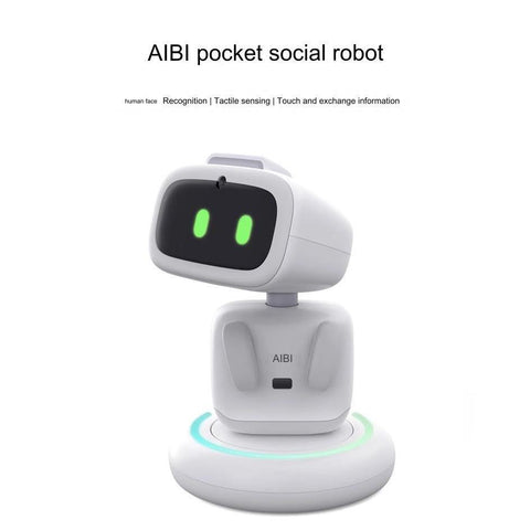 AIBI Robot Intelligent Emotional Robots AI Emopet Voice Interaction with Guidance Desktop Electronic Pet