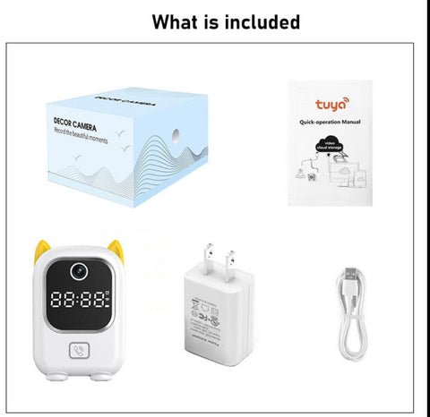 Tuya Intelligent Mini Indoor Wireless HD 1080p Wifi Camera