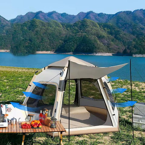 Automatic Speed-Opening Camping Tent for 5-8 People