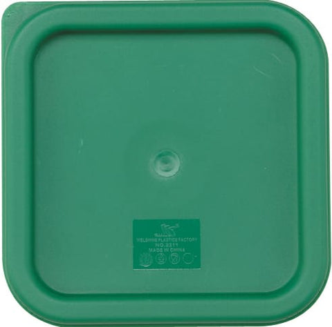 Olmecs Clear Polycarbonate Square Container 22Ltr (28x28x40 Cms) with Lid