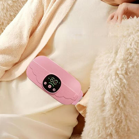 Menstrual Heating Pad Smart Warm Palace Belt Waist Vibration Massage Device