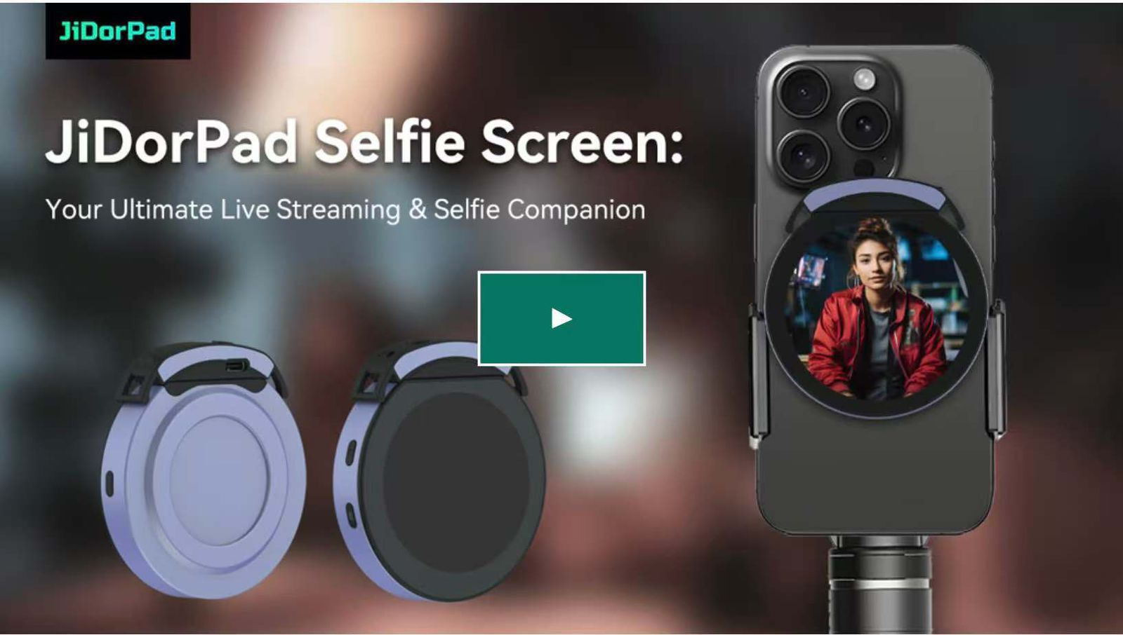 JiDorPad Selfie Screen: Capture Every Moment