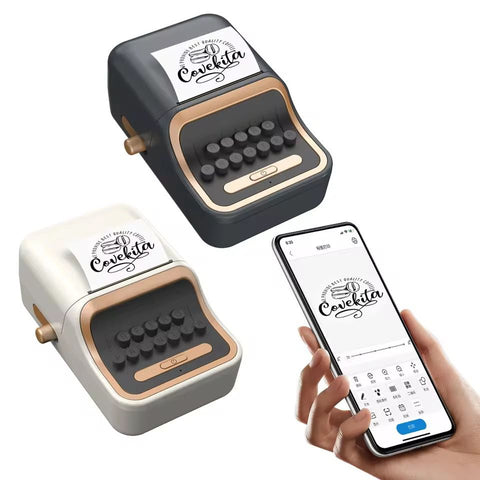Portable Thermal Label Printer Machine For Ios And Android