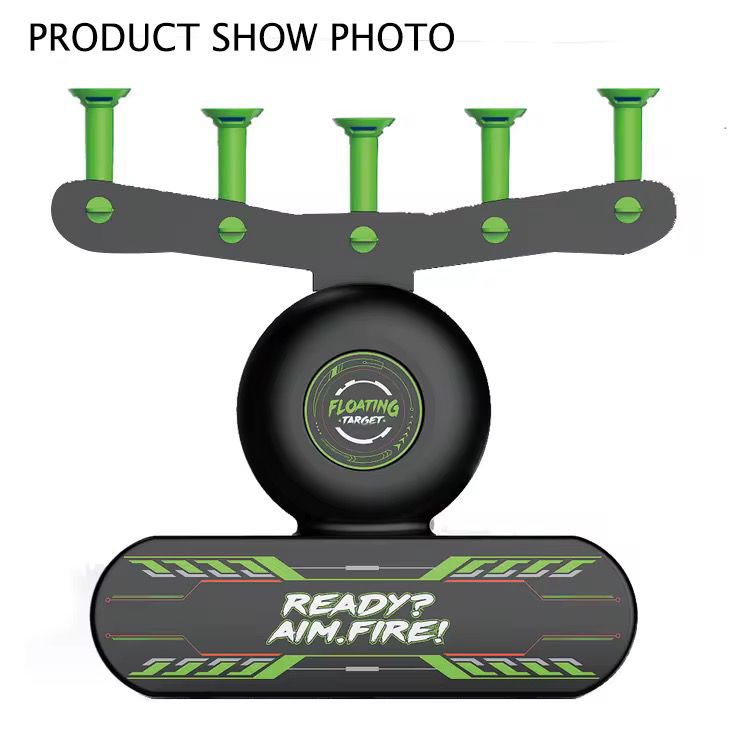 Glow in The Dark Luminous Electric Floating Target Practice Hover Ball Shooting Game for Kids with Foam Bullets