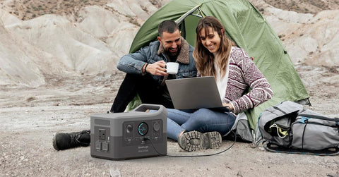 Goaltage PS01 ChargeMax 700W Portable Power Station with Powerful Battery, Flash Light, LCD Display