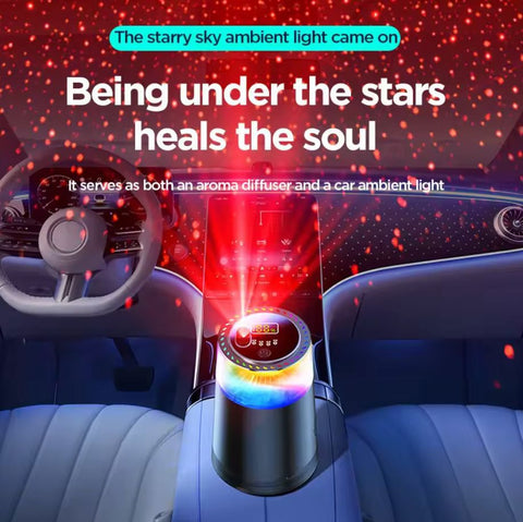 Premium Automatic Fragrance Spray Car Air Freshener Star Roof Aromatherapy Machine