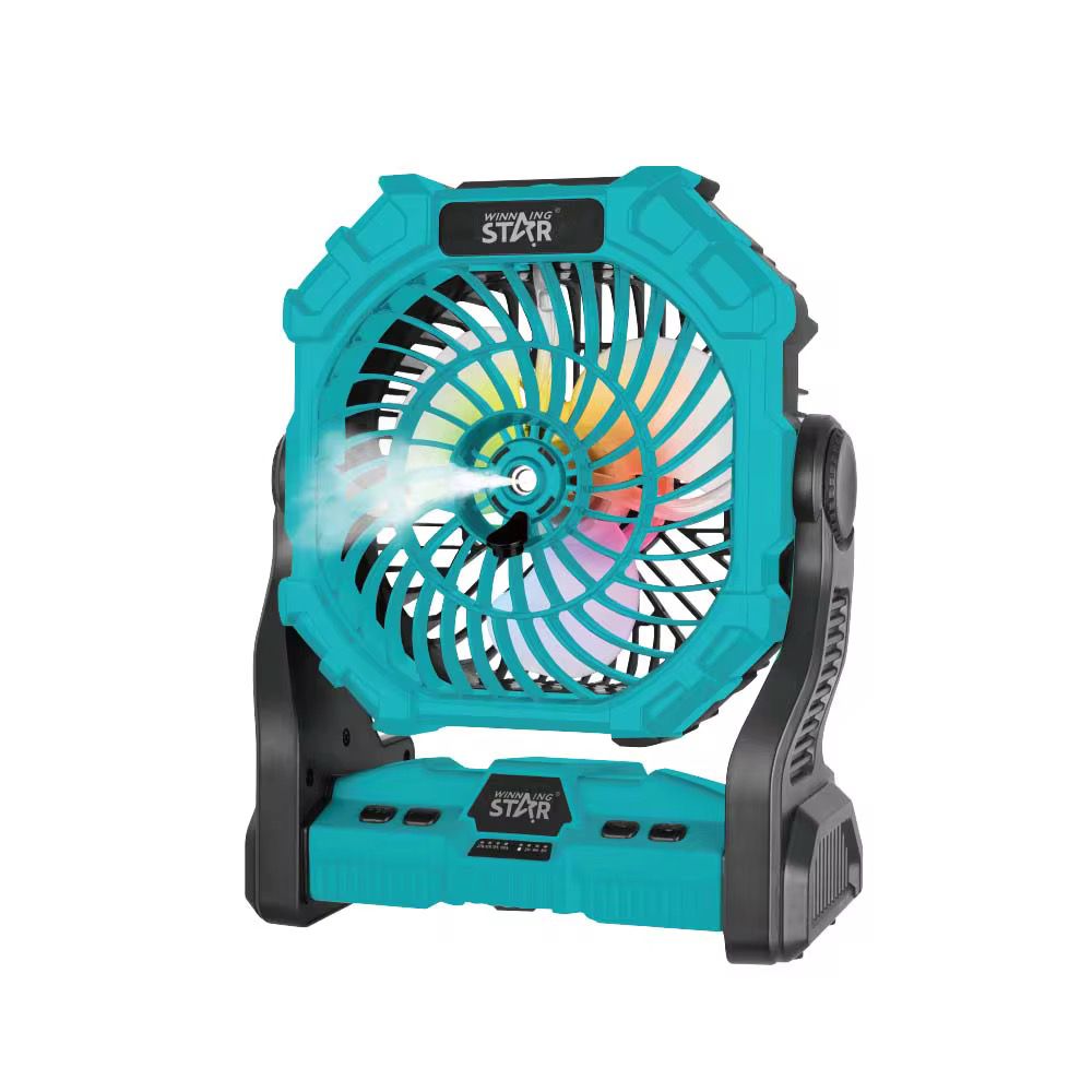 WINNING STAR Portable USB Charging Electric Fans Outdoor Camping Fan 9 Hours