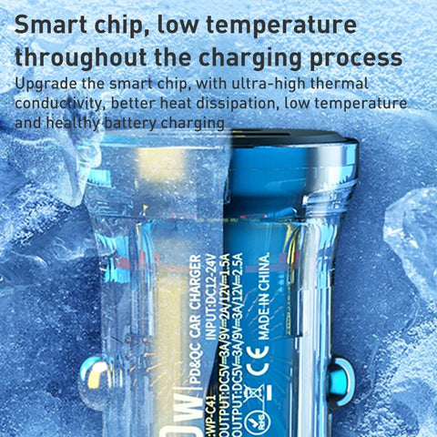 WEKOME Boost Charge 30W USB A/C 2 IN ONE Mecanical ()