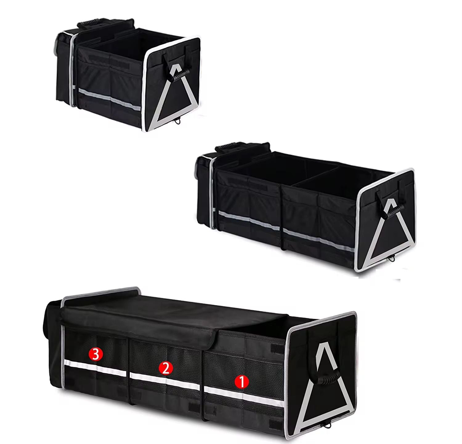 Water & Leakproof Large Collapsible Trunk Organizer