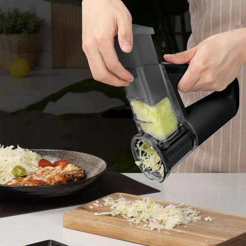 KEOUKE Electric Handheld Cordless Food Slicer/Grater/Shredder/Ice Shaver