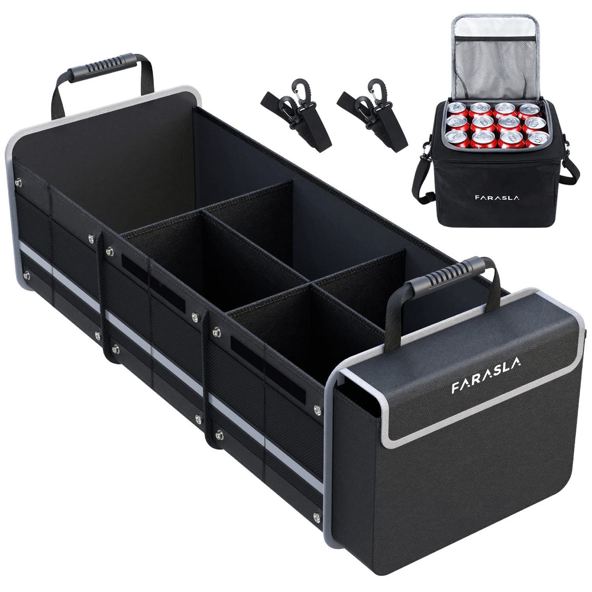 Water & Leakproof Large Collapsible Trunk Organizer