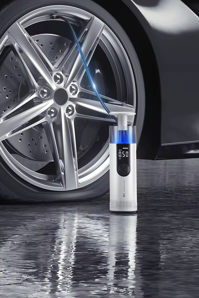 Wireless Car Pump Air Compressor for Cars, Portable Electric Tire Inflator