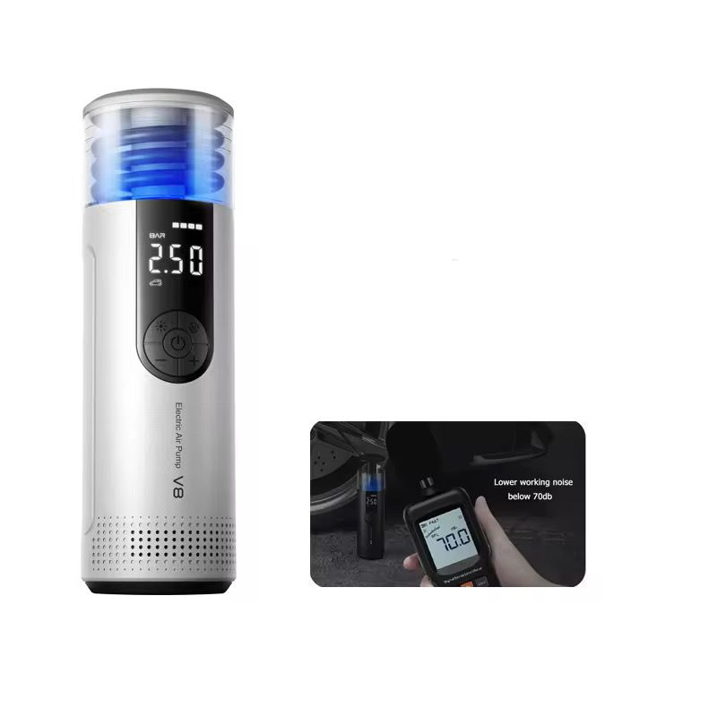 Wireless Car Pump Air Compressor for Cars, Portable Electric Tire Inflator