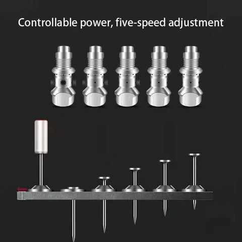 Powerful Concrete Nail Gun Mini Retainer 5 Adjustable Gears Manual Concrete Nail Gun