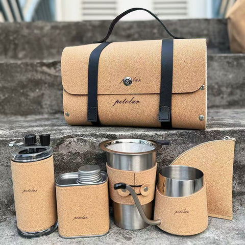 Specialty Coffee Bag – 7-in-1 Leather Petolar Kit