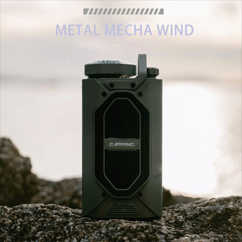 New Wireless Bluetooth Speaker Outdoor Waterproof Portable Subwoofer Colorful RGB Atmosphere Light Gaming Speaker