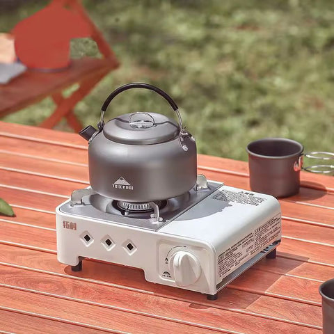 Cassette Stove, Outdoor Cooker Portable Magnetic Tank 2.1KW Butane Gas for Camping, Picnic,