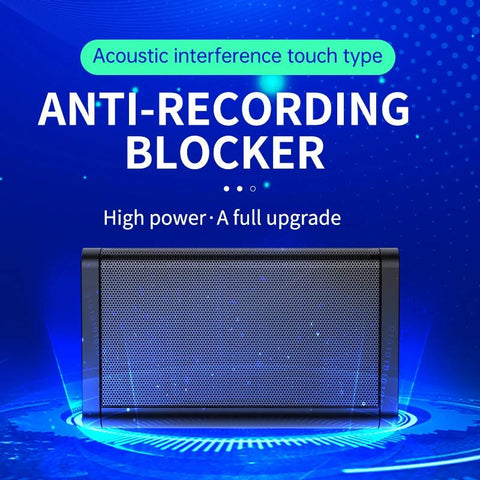 Voice Recording Blocker 360°Anti Recording Jammer With 8m Blocking Range