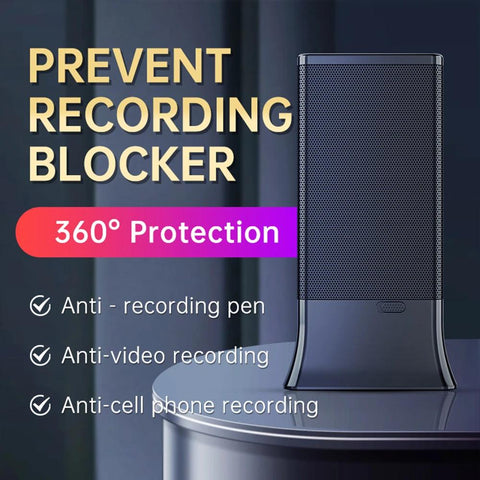 Voice Recording Blocker 360°Anti Recording Jammer With 8m Blocking Range