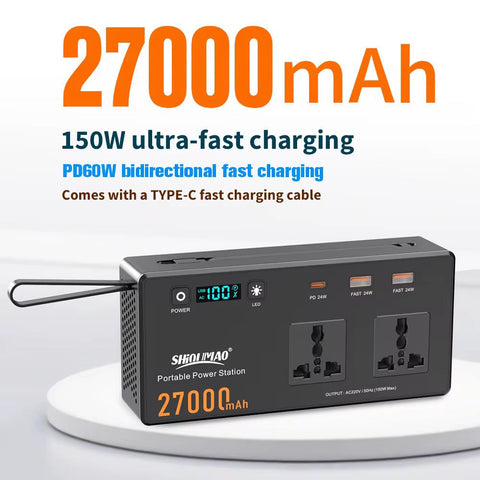 Volt Mate Power Bank 27,000mAh, 24W USB-A