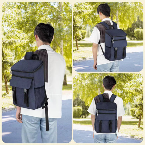 Large Waterproof Insulated Cooler Backpack for Men & Women