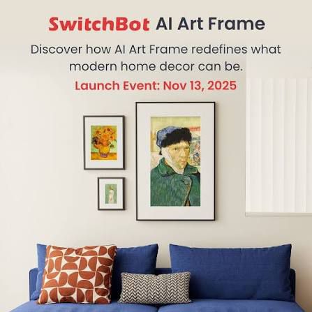 SwitchBot AI Art Canvas Frame (13.3 inches)