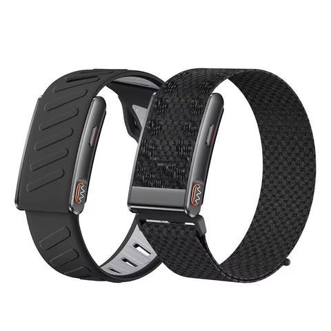 Black Smart Fitness Tracker Band – Comes with 1 Extra Interchangeable Strap | Advanced Health, Activity & Sleep Monitoring