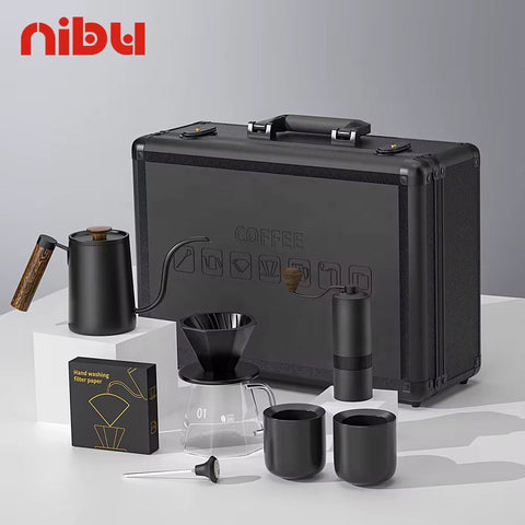 Premium Coffee Hand Brewing Set with Precision Scale