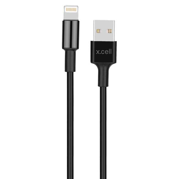 USB A Lightning Cable- Black Color