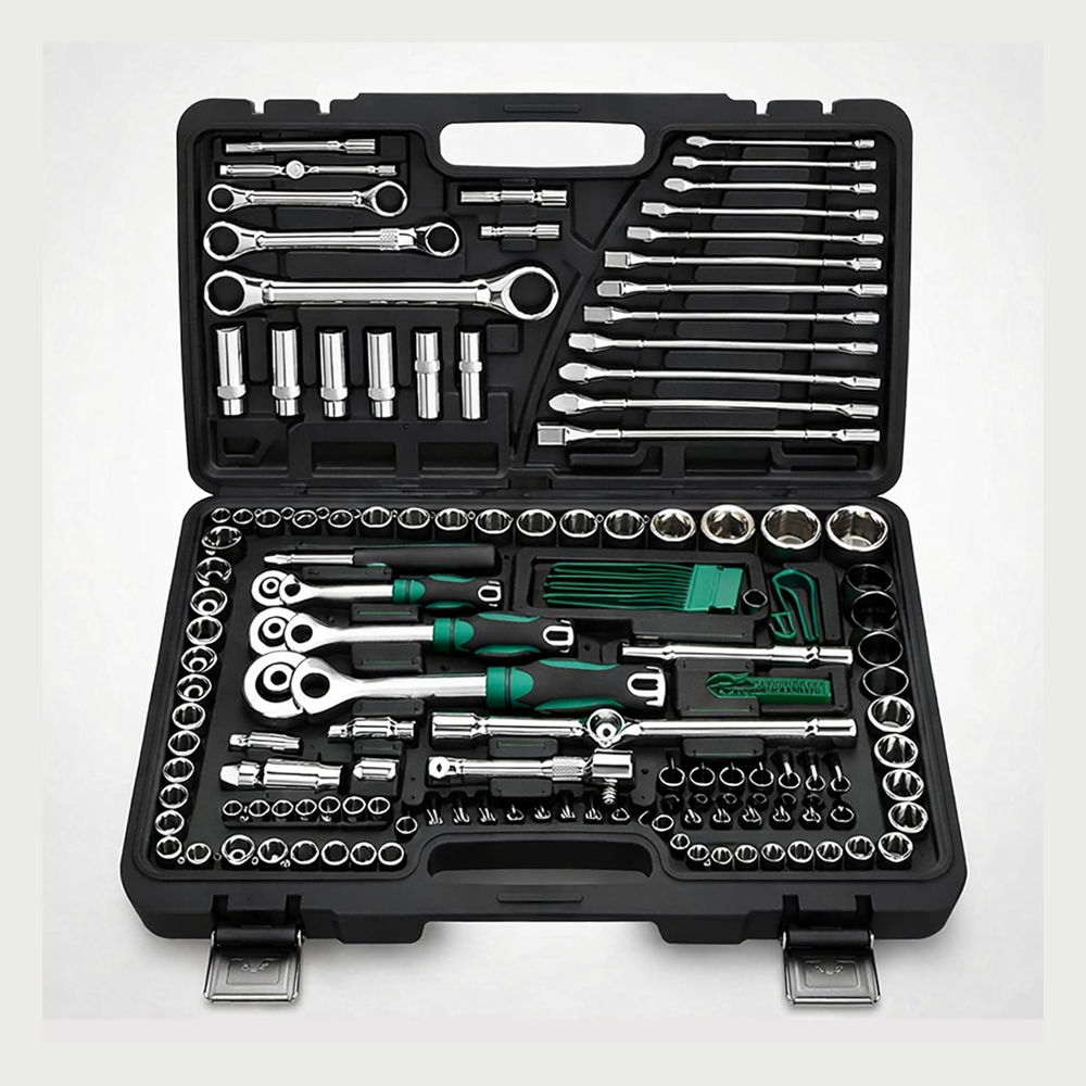 Precision 151 Pcs Ratcheting Screwdriver & Socket Bit Set – Repair Tool Kit with Magnetic Driver