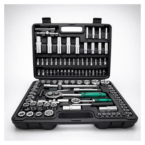 Precision 108 Pcs Ratcheting Screwdriver & Socket Bit Set – Repair Tool Kit with Magnetic Driver