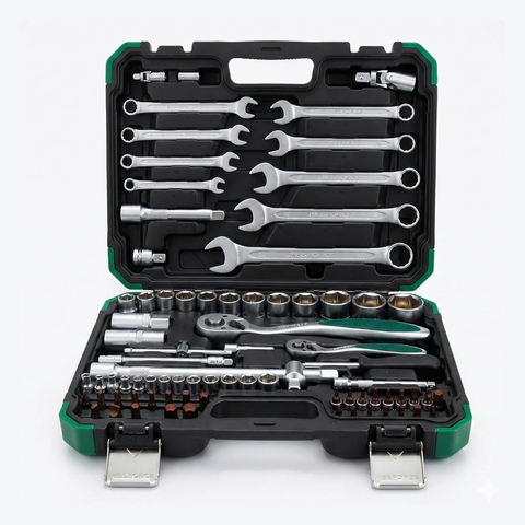 Precision 82 Pcs Ratcheting Screwdriver & Socket Bit Set – Repair Tool Kit with Magnetic Driver