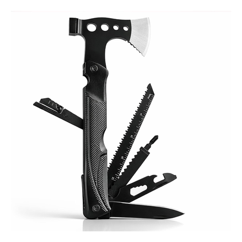 Stainless Steel Multi Tool Pliers – Heavy Duty Multitool with Knife, Saw, Screwdrivers & Wire Cutter - Survival Tool for Camping Tool-7