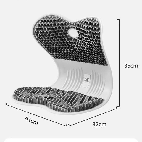 YOYO Relax Ergonomic TPE Pro Lumbar Support & Posture Correcting Seat Cushion
