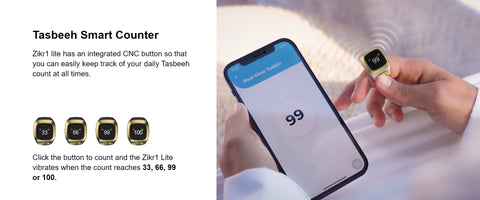 Zikr Lite Smart Tasbih Ring