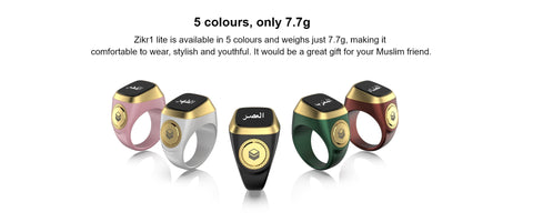 Zikr Lite Smart Tasbih Ring