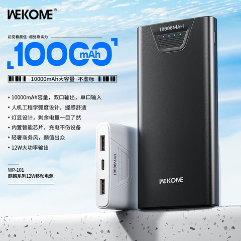 WEKOME WP-101 9000mAh Power Bank