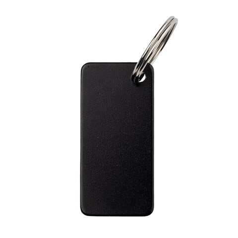 12Pc Pack Gift Set of RCS Recycled Aluminium Pen and Keychain - Black