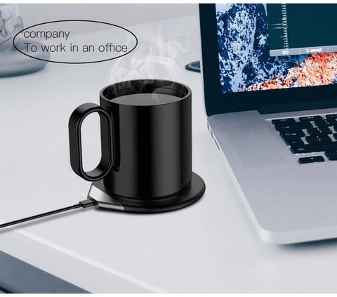 Smart Mug Warmer with Wireless Charger - CRIVITS