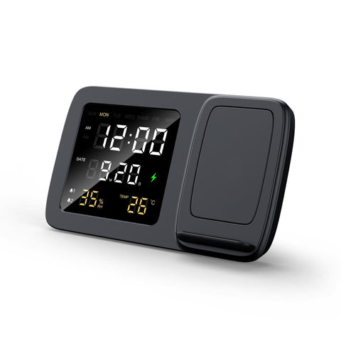 Giftology Digital Alarm Clock & Wireless Charger