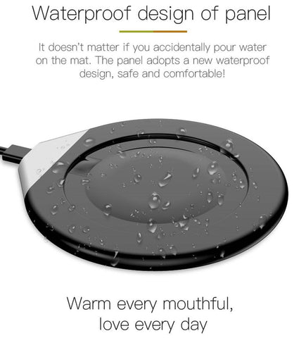 Smart Mug Warmer with Wireless Charger - CRIVITS