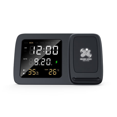 Giftology Digital Alarm Clock & Wireless Charger