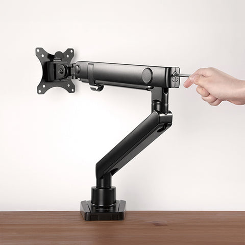 1 ARM13 Single monitor arm with mechanical spring design and versatile adjustability