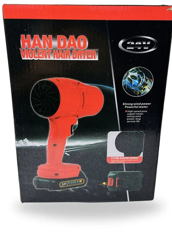 Handheld Car Dryer cleaning violent air gun jet fan electric powerful turbine snow removal dryer
