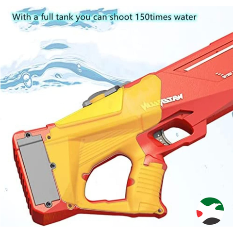 High Pressure Electric Power Water Guns For Kids and Adult with rechargeable battery (Red)