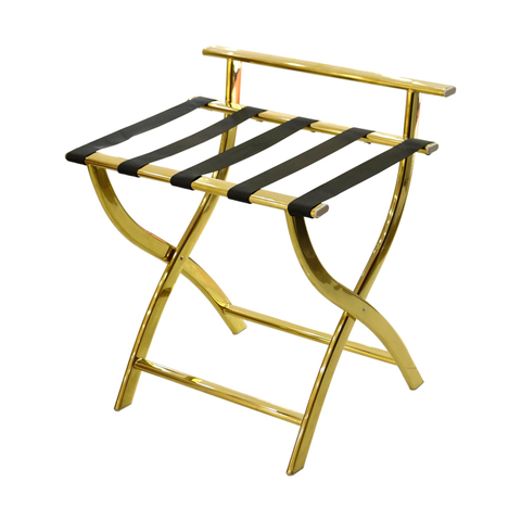 Olmecs Luggage Stand Folding Luggage Rack Stainless Steel Luggage Rack (GR-S-Y1, 50x41x57CM)
